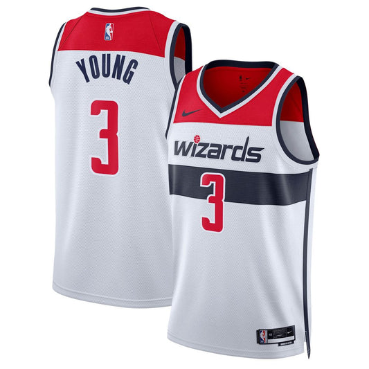 Trae Young Washington Wizards Nike Unisex Swingman Jersey - Association Edition - White Official NBA Team Apparel Basketball Fan Gear