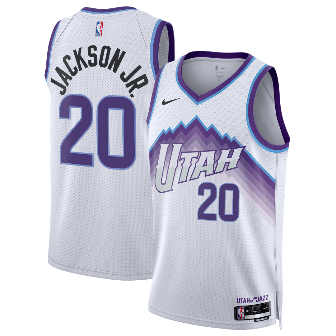 Jaren Jackson Jr. Utah Jazz Nike Unisex Swingman Jersey - Association Edition - White Official NBA Team Apparel Basketball Fan Gear