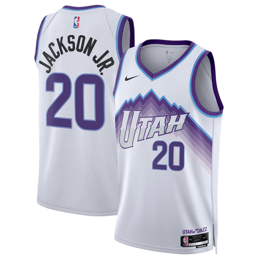 Jaren Jackson Jr. Utah Jazz Nike Unisex Swingman Jersey - Association Edition - White Official NBA Team Apparel Basketball Fan Gear