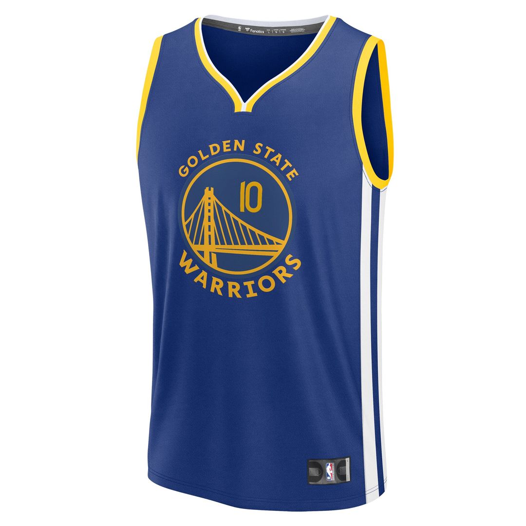 Jimmy Butler III Golden State Warriors Fanatics Fast Break Replica Player Jersey - Icon Edition – Royal Official NBA Team Apparel Basketball Fan Gear