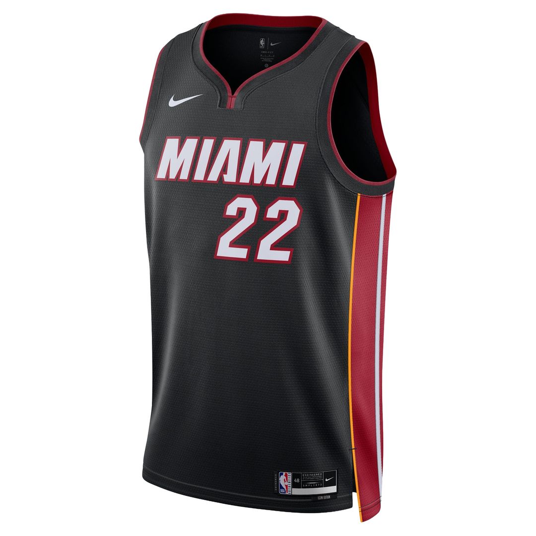 Andrew Wiggins Miami Heat Nike Unisex Swingman Player Jersey - Icon Edition - Black Official NBA Team Apparel Basketball Fan Gear