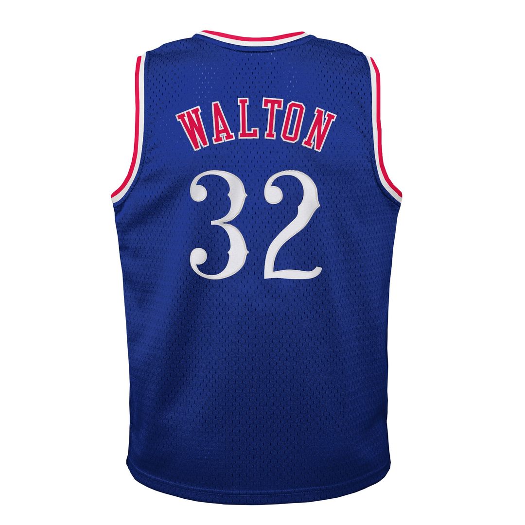 Bill Walton LA Clippers Mitchell & Ness Youth 1984/85 Hardwood Classics Swingman Jersey - Royal Official NBA Team Apparel Basketball Fan Gear