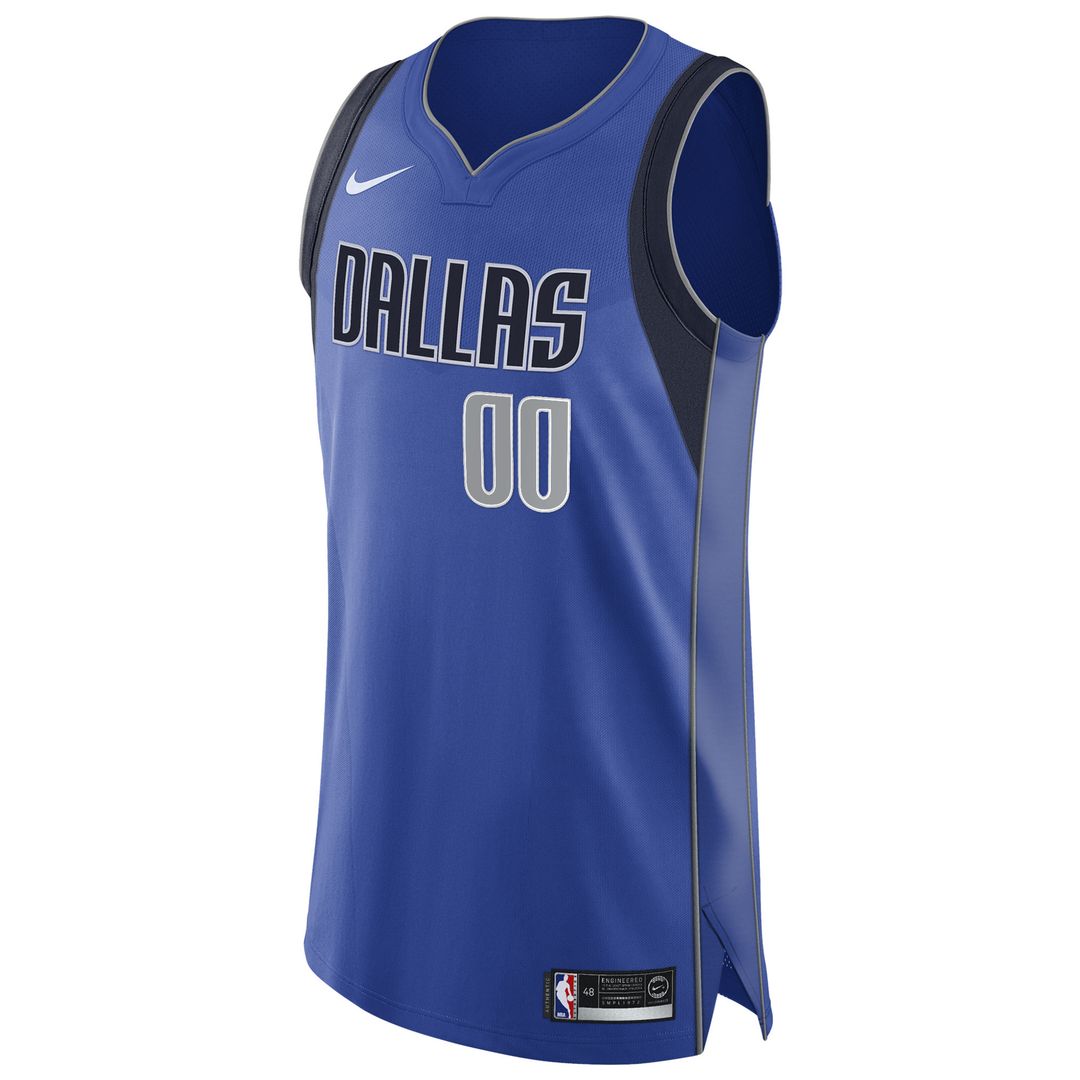 Dallas Mavericks Nike 2020/21 Authentic Custom Jersey Royal - Icon Edition Official NBA Team Apparel Basketball Fan Gear