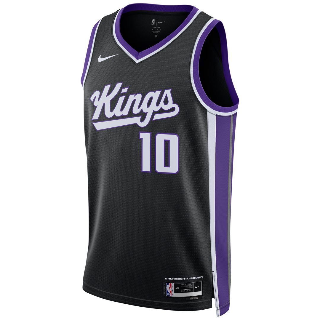 DeMar DeRozan Sacramento Kings Nike Unisex Swingman Player Jersey - Icon Edition - Black Official NBA Team Apparel Basketball Fan Gear