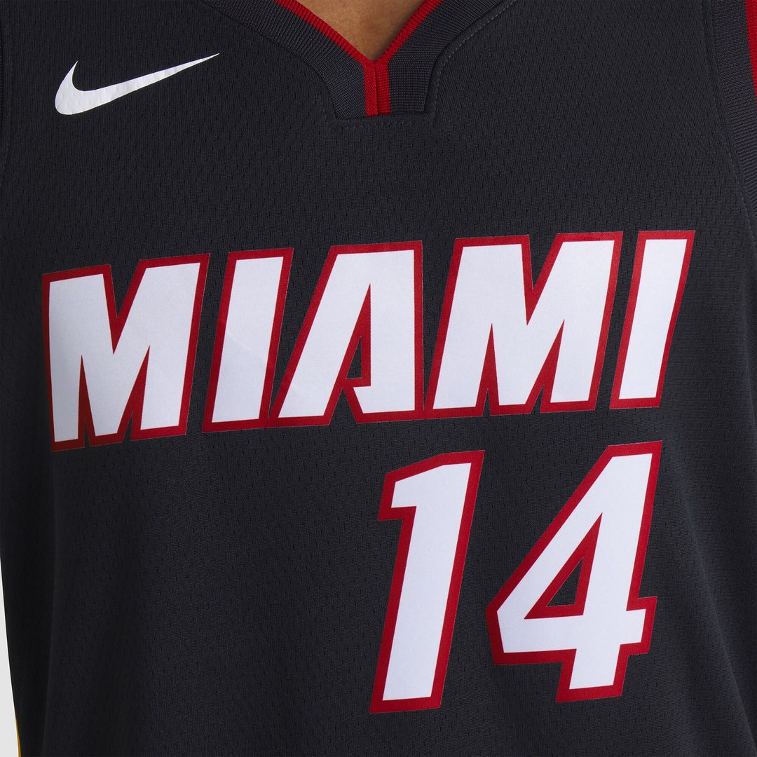 Tyler Herro Miami Heat Nike Unisex Swingman Jersey - Icon Edition - Black Official NBA Team Apparel Basketball Fan Gear