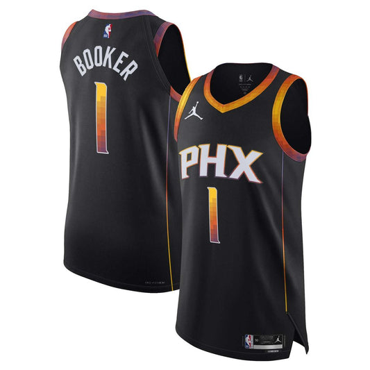Devin Booker Phoenix Suns Jordan Brand Authentic Player Jersey - Statement Edition - Black Official NBA Team Apparel Basketball Fan Gear