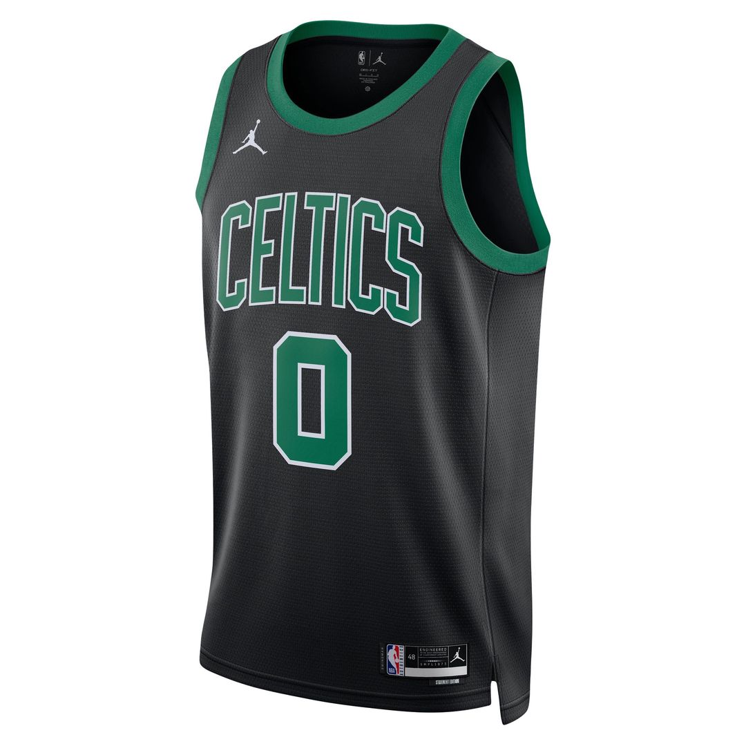 Jayson Tatum Boston Celtics Jordan Brand Unisex Swingman Jersey - Statement Edition - Black Official NBA Team Apparel Basketball Fan Gear