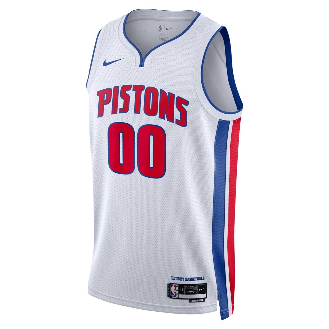 Detroit Pistons Nike Unisex Swingman Custom Jersey Blue - Icon Edition Official NBA Team Apparel Basketball Fan Gear