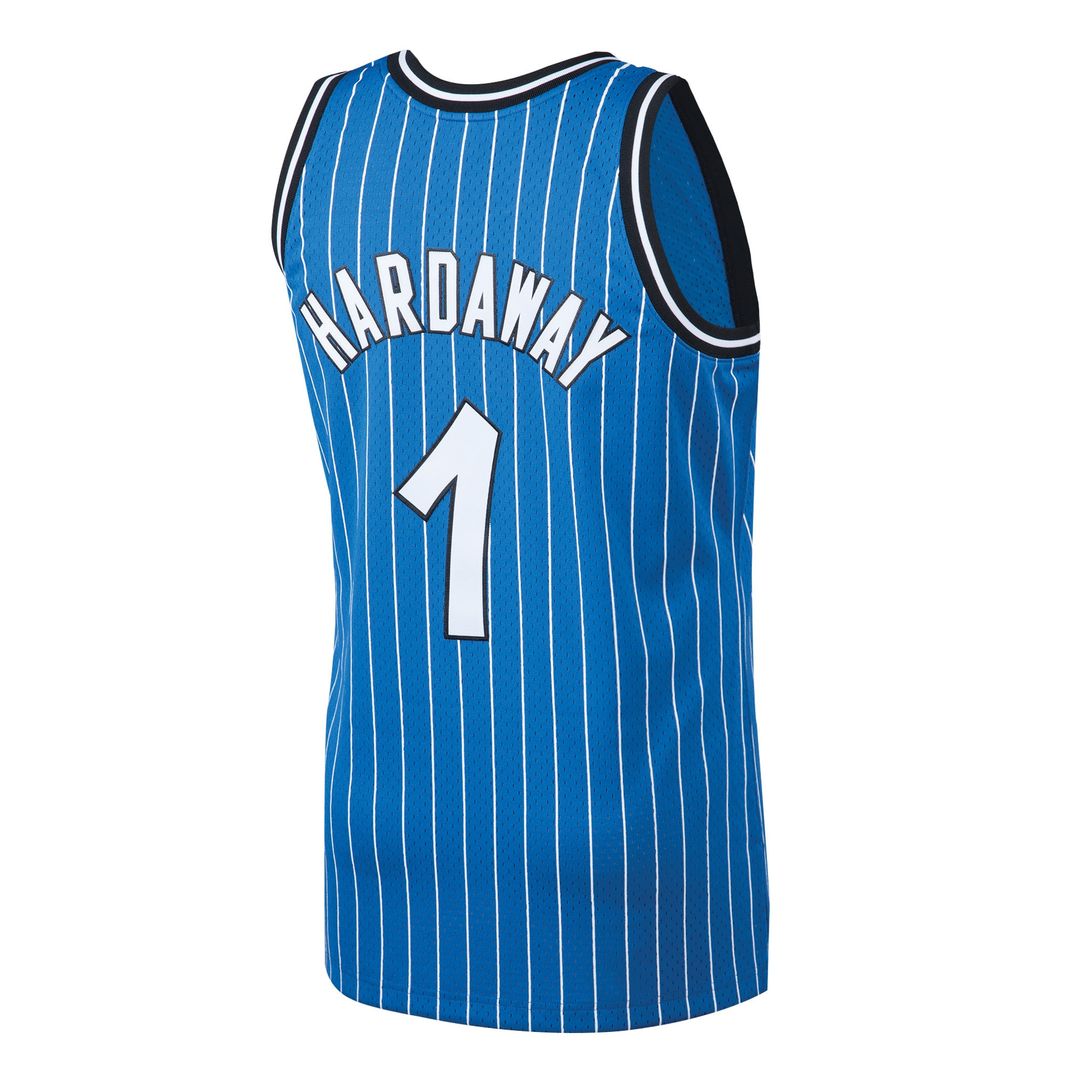 Penny Hardaway Orlando Magic Mitchell & Ness 1994/95 Hardwood Classics Swingman Jersey - Blue Official NBA Team Apparel Basketball Fan Gear