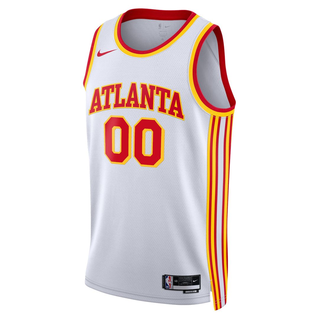 Atlanta Hawks Nike Unisex Swingman Custom Jersey Red - Icon Edition Official NBA Team Apparel Basketball Fan Gear