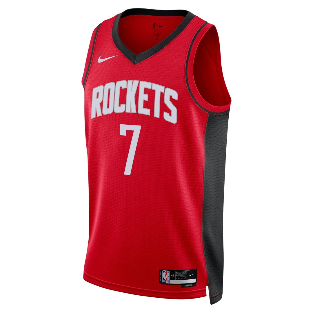 Kevin Durant Houston Rockets Nike Unisex Swingman Player Jersey - Icon Edition - Red Official NBA Team Apparel Basketball Fan Gear