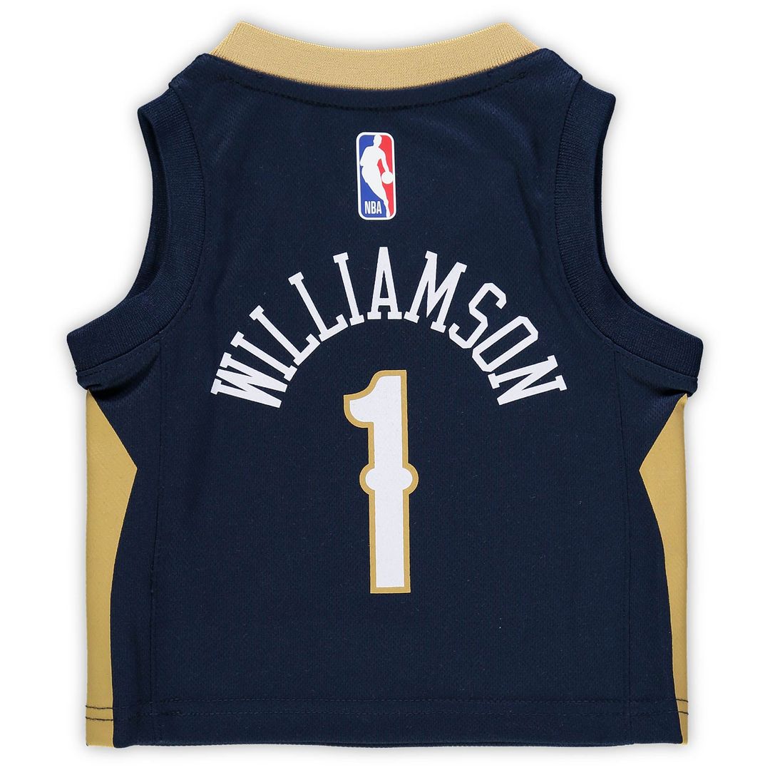Zion Williamson New Orleans Pelicans Nike Infant Replica Jersey - Icon Edition - Navy Official NBA Team Apparel Basketball Fan Gear