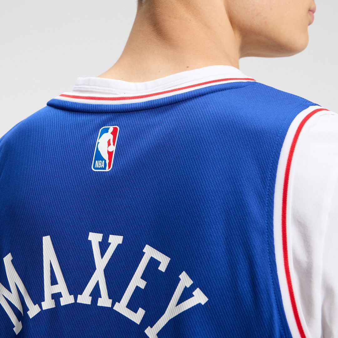 Tyrese Maxey Philadelphia 76ers Fanatics Fast Break Replica Player Jersey - Icon Edition - Royal Official NBA Team Apparel Basketball Fan Gear