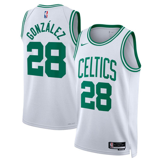 Hugo González Boston Celtics Nike Unisex Swingman Jersey - Association Edition - White Official NBA Team Apparel Basketball Fan Gear