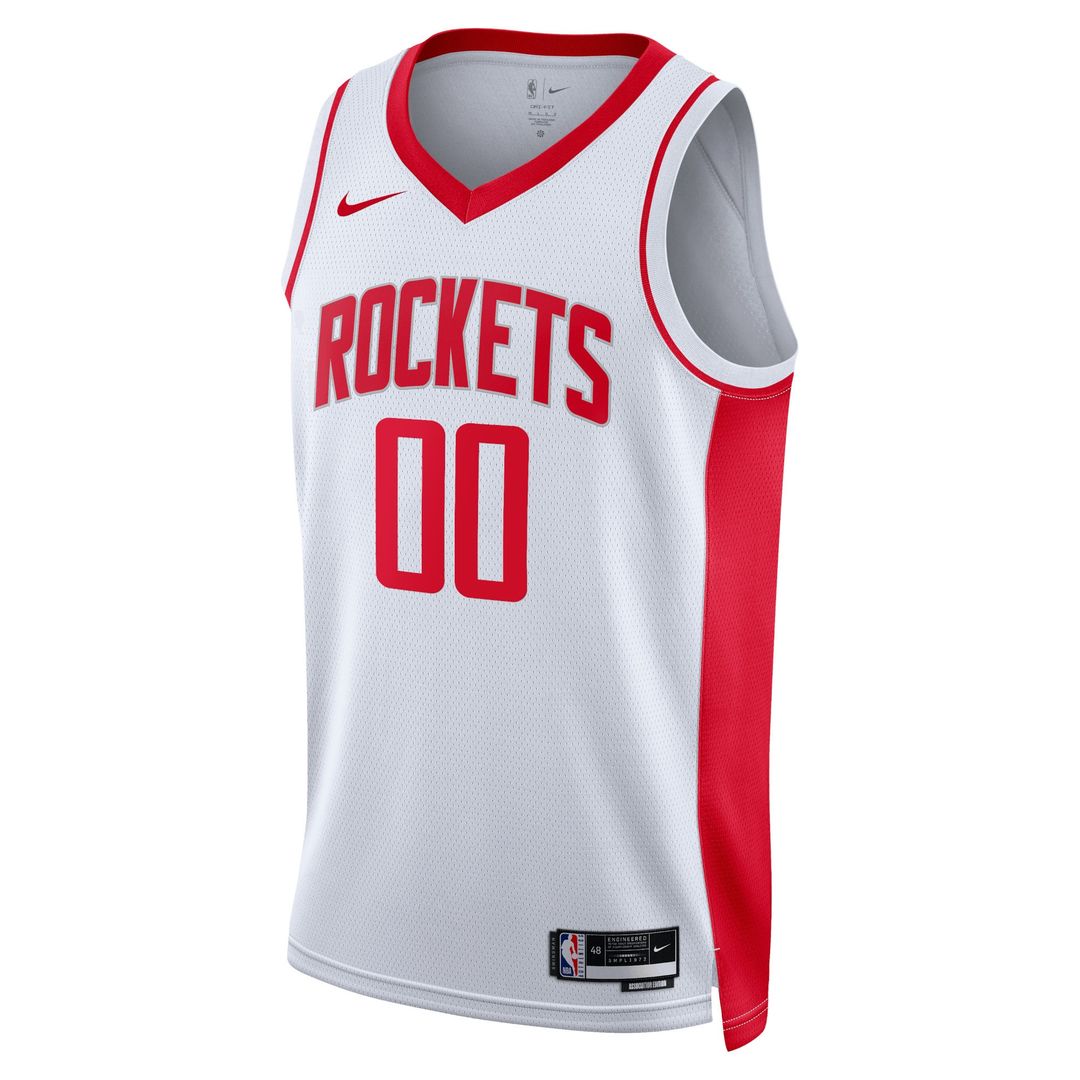 Houston Rockets Nike Unisex Swingman Custom Jersey Red - Icon Edition Official NBA Team Apparel Basketball Fan Gear
