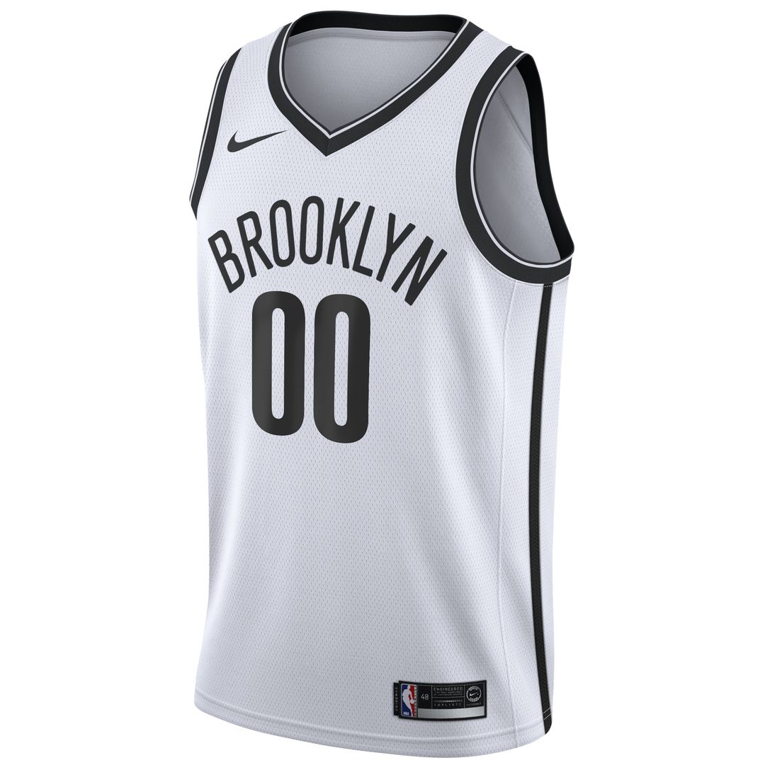 Brooklyn Nets Nike 2020/21 Swingman Custom Jersey - Association Edition - White Official NBA Team Apparel Basketball Fan Gear