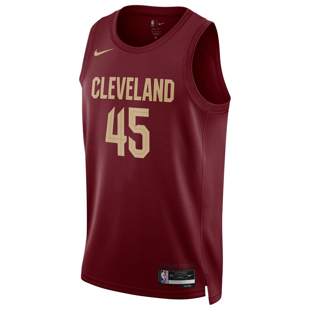 Donovan Mitchell Cleveland Cavaliers Nike Unisex Swingman Jersey - Icon Edition - Wine Official NBA Team Apparel Basketball Fan Gear