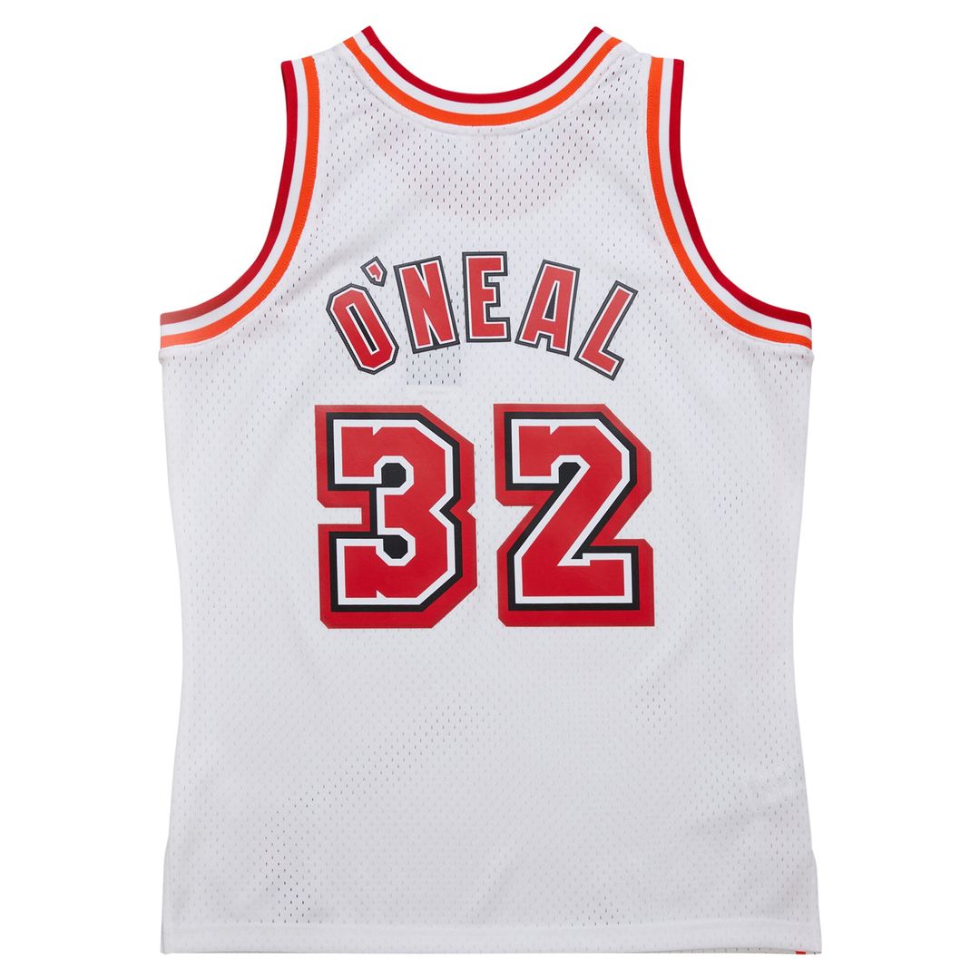 Shaquille O'Neal Miami Heat Mitchell & Ness 2007/08 Hardwood Classics Swingman Jersey - White Official NBA Team Apparel Basketball Fan Gear