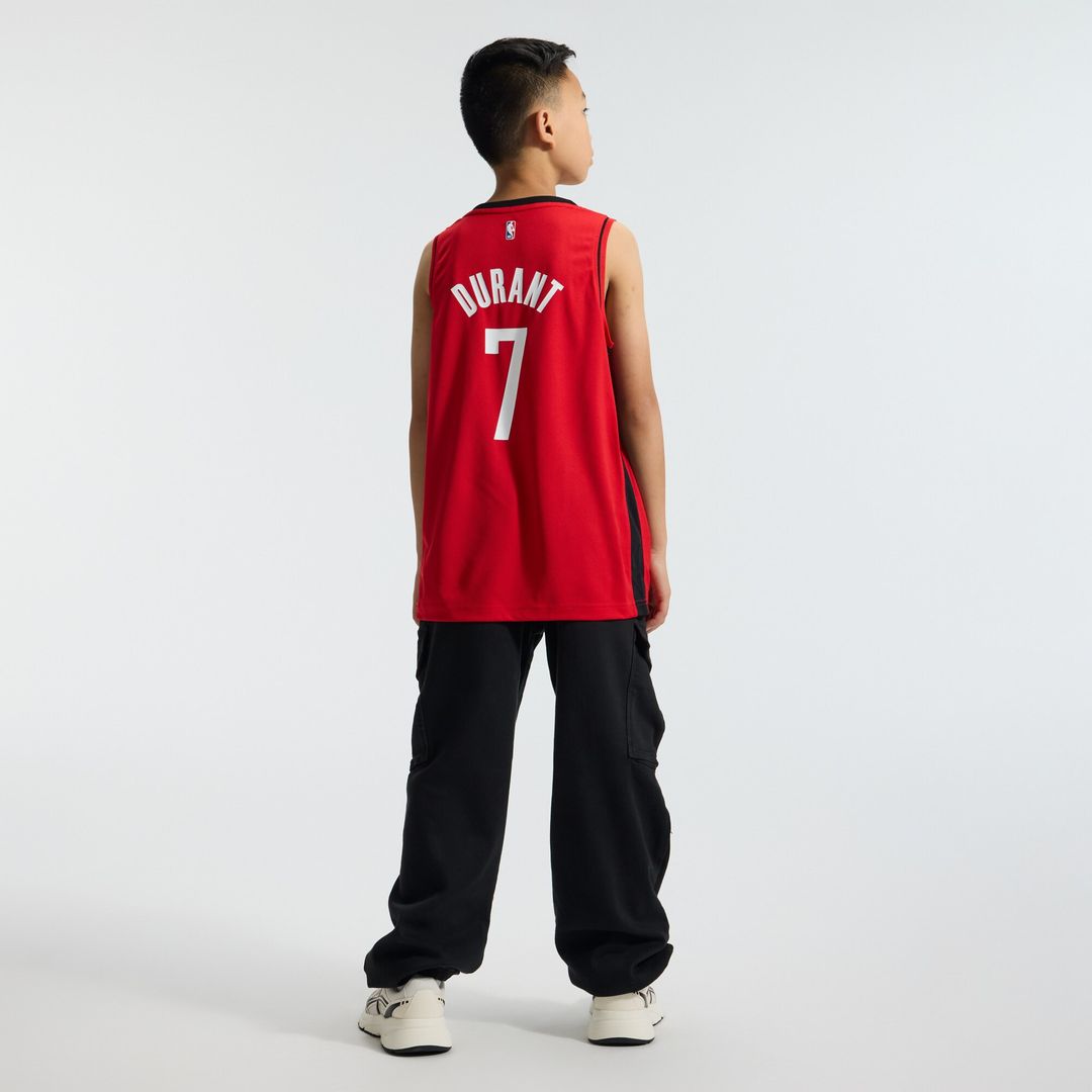 Kevin Durant Houston Rockets Fanatics Youth Fast Break Jersey - Icon Edition - Red Official NBA Team Apparel Basketball Fan Gear