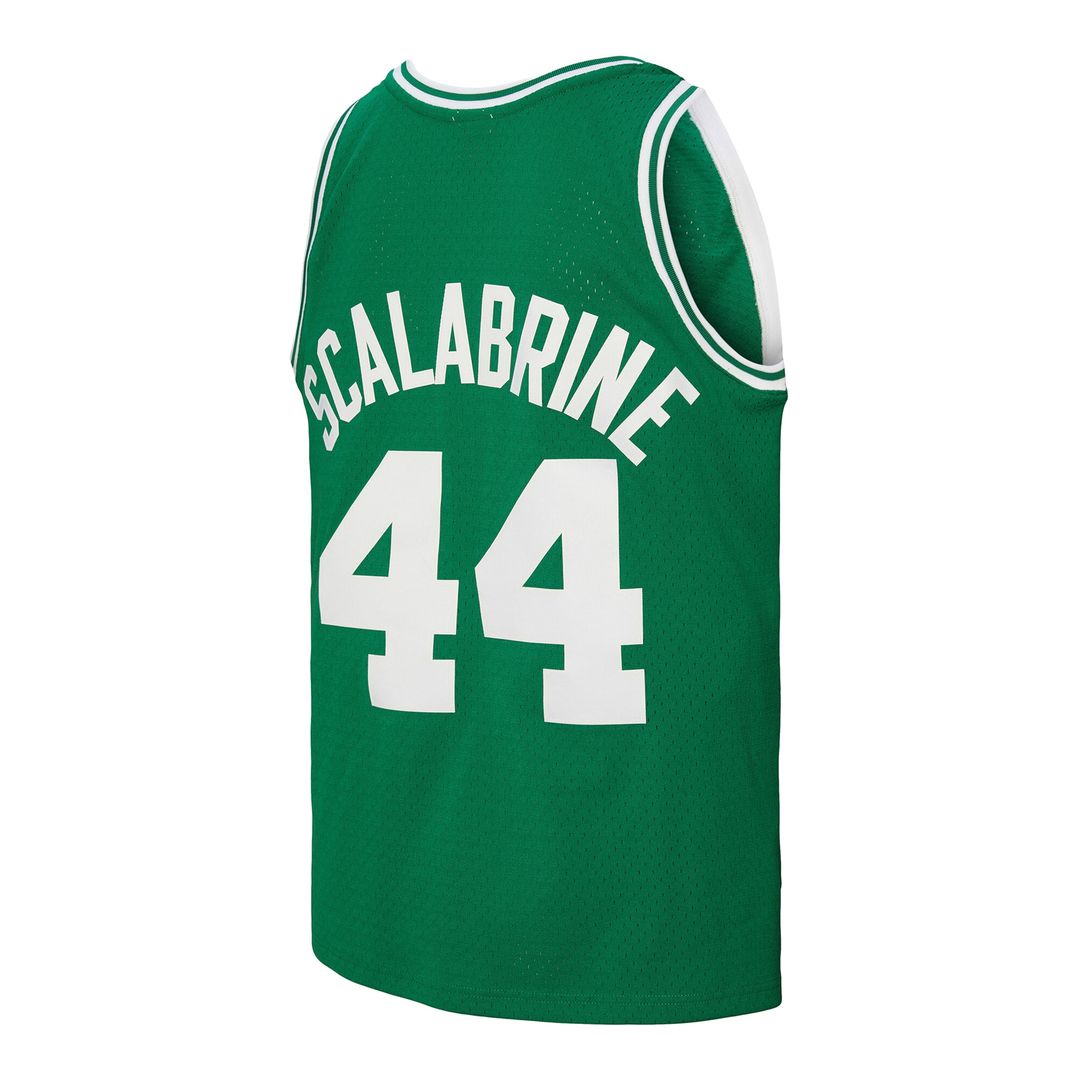 Brian Scalabrine Boston Celtics Mitchell & Ness 2007/08 Hardwood Classics Swingman Jersey - Kelly Green Official NBA Team Apparel Basketball Fan Gear