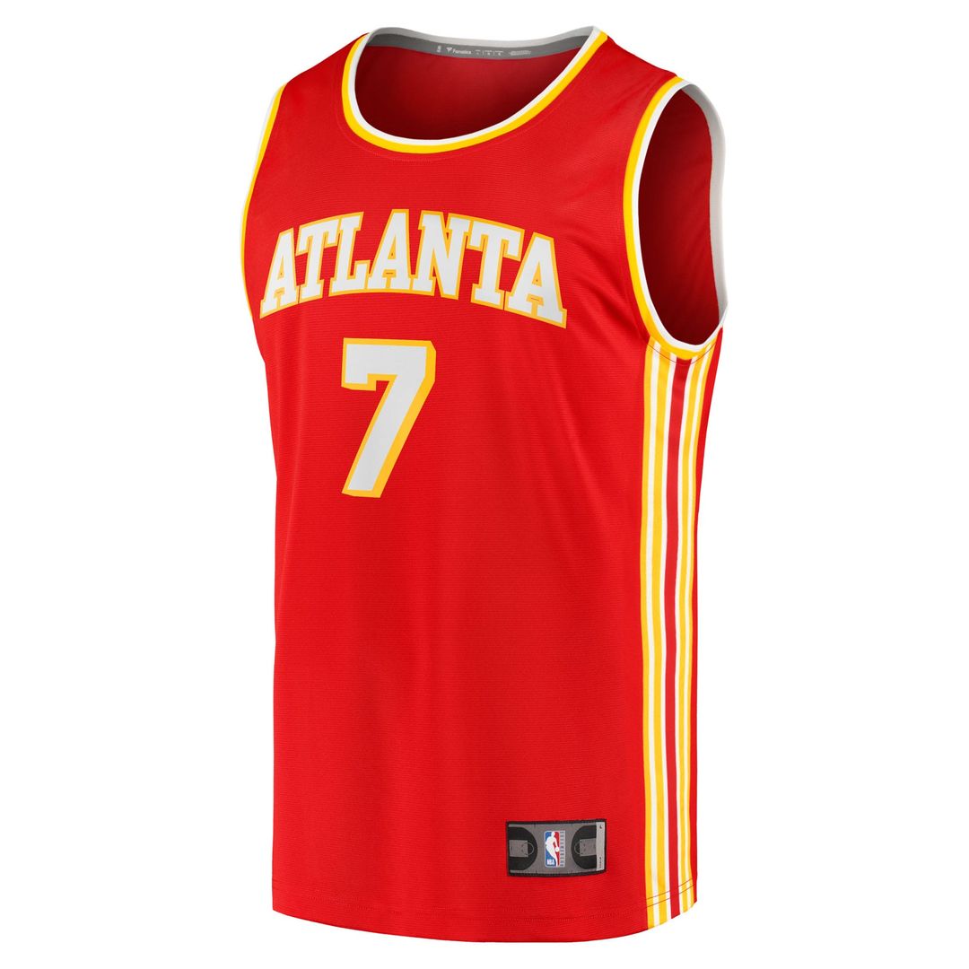 Nickeil Alexander-Walker Atlanta Hawks Fanatics Fast Break Replica Jersey - Red - Icon Edition Official NBA Team Apparel Basketball Fan Gear