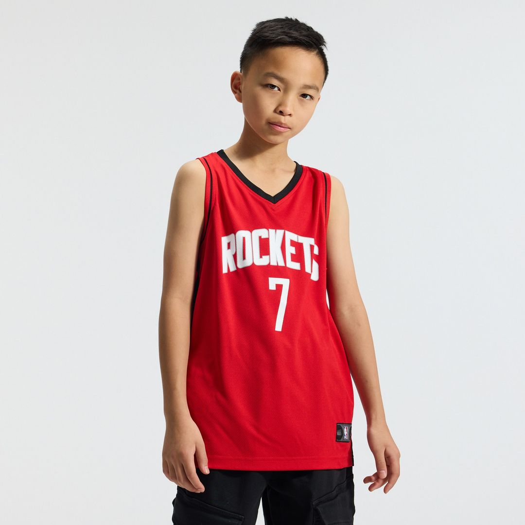 Kevin Durant Houston Rockets Fanatics Youth Fast Break Jersey - Icon Edition - Red Official NBA Team Apparel Basketball Fan Gear