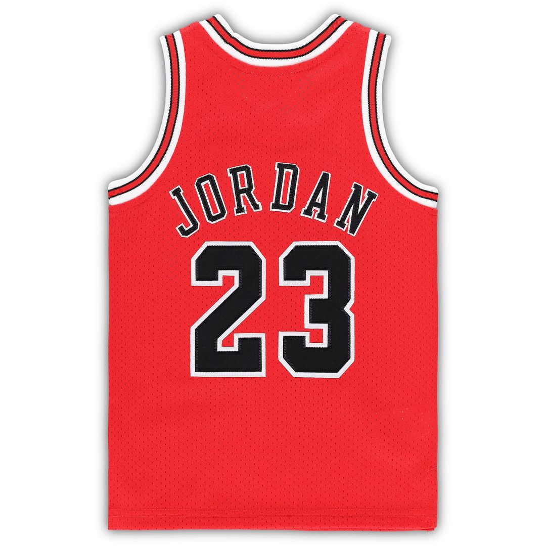 Michael Jordan Chicago Bulls Mitchell & Ness Toddler 1997/98 Hardwood Classics Authentic Jersey - Red Official NBA Team Apparel Basketball Fan Gear