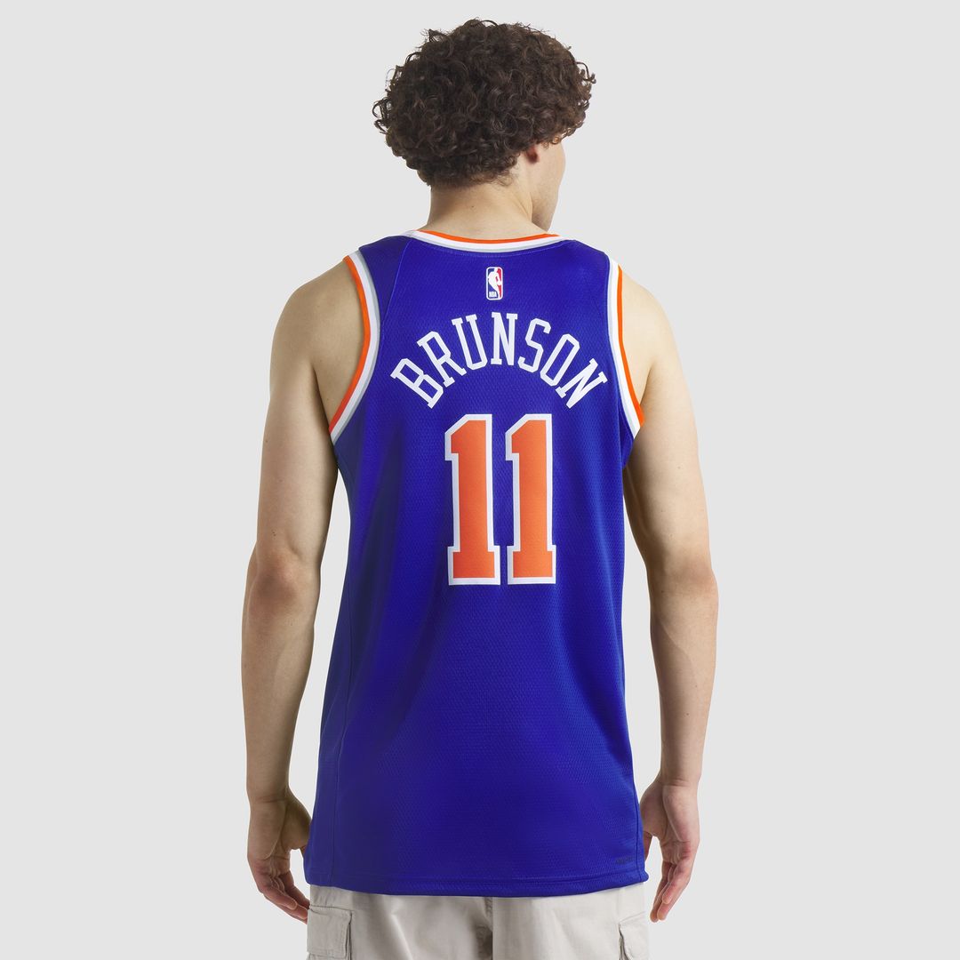Jalen Brunson New York Knicks Nike Unisex Swingman Jersey - Icon Edition - Blue Official NBA Team Apparel Basketball Fan Gear