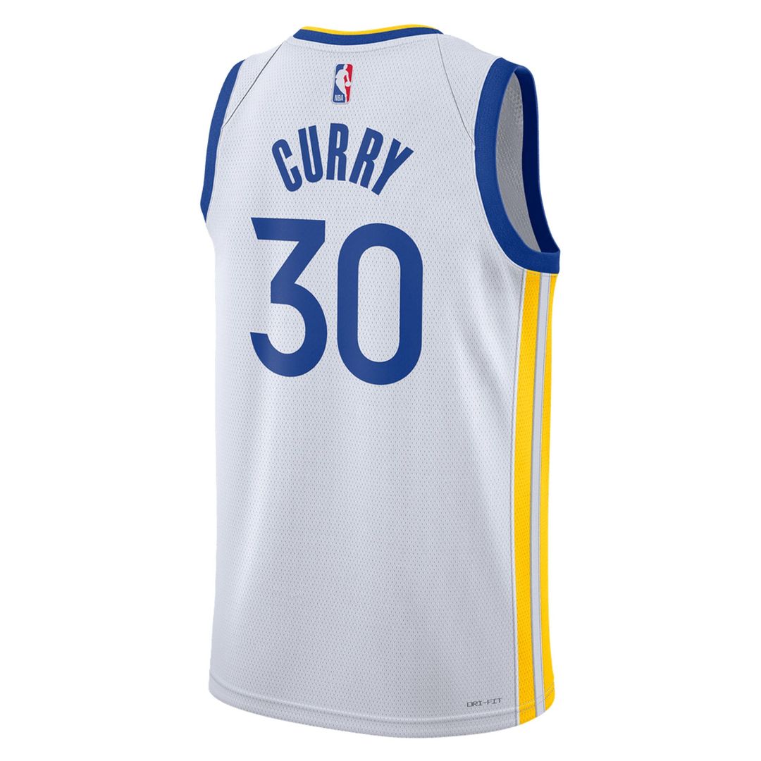 Stephen Curry Golden State Warriors Nike Unisex Swingman Jersey - Association Edition - White Official NBA Team Apparel Basketball Fan Gear