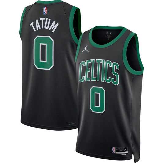 Jayson Tatum Boston Celtics Jordan Brand Unisex Swingman Jersey - Statement Edition - Black Official NBA Team Apparel Basketball Fan Gear