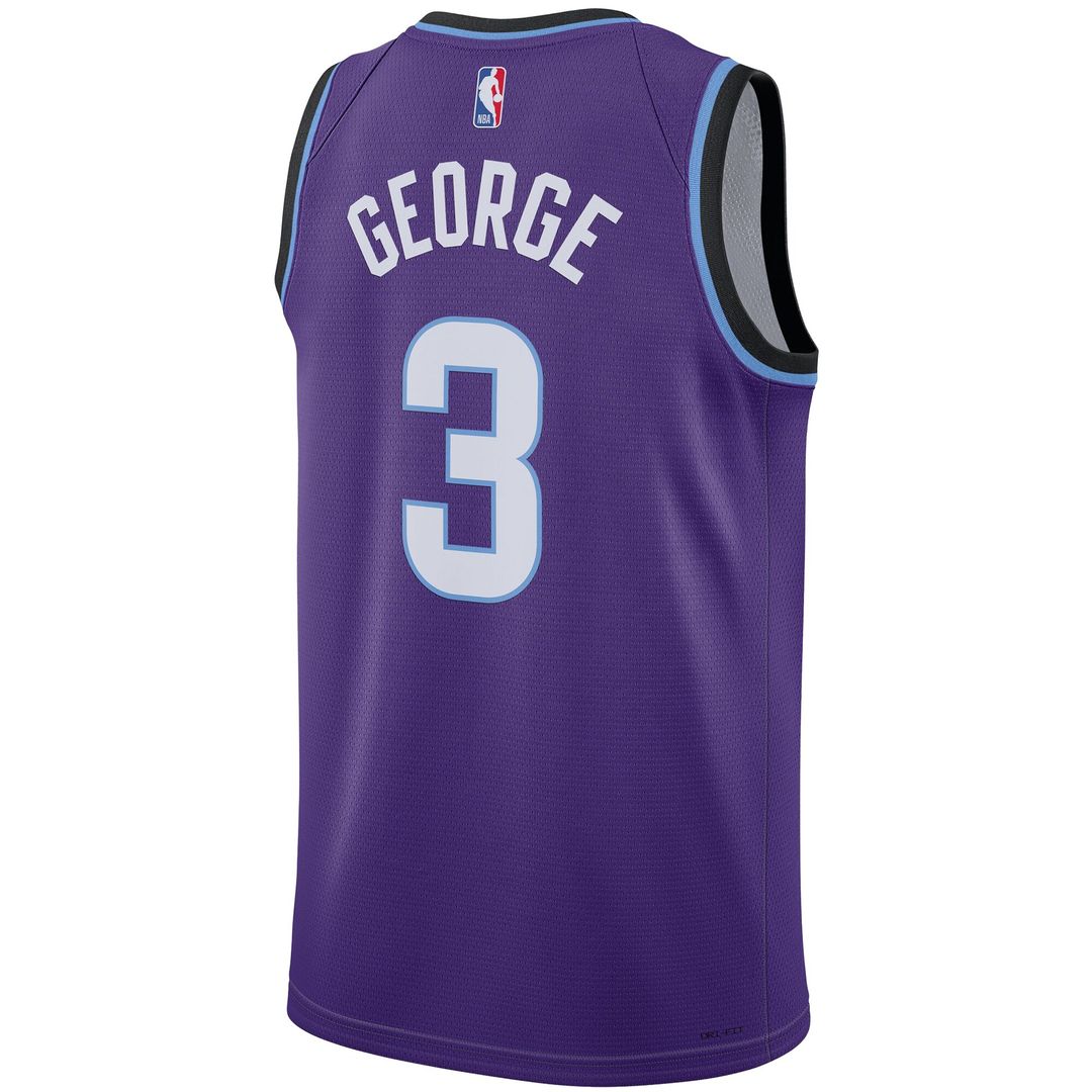 Keyonte George Utah Jazz Nike Unisex Swingman Jersey - Icon Edition - Purple Official NBA Team Apparel Basketball Fan Gear