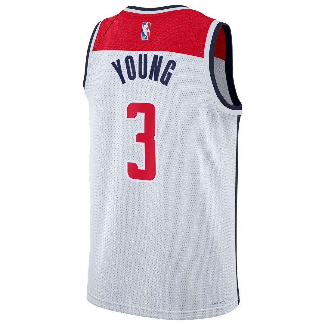 Trae Young Washington Wizards Nike Unisex Swingman Jersey - Association Edition - White Official NBA Team Apparel Basketball Fan Gear