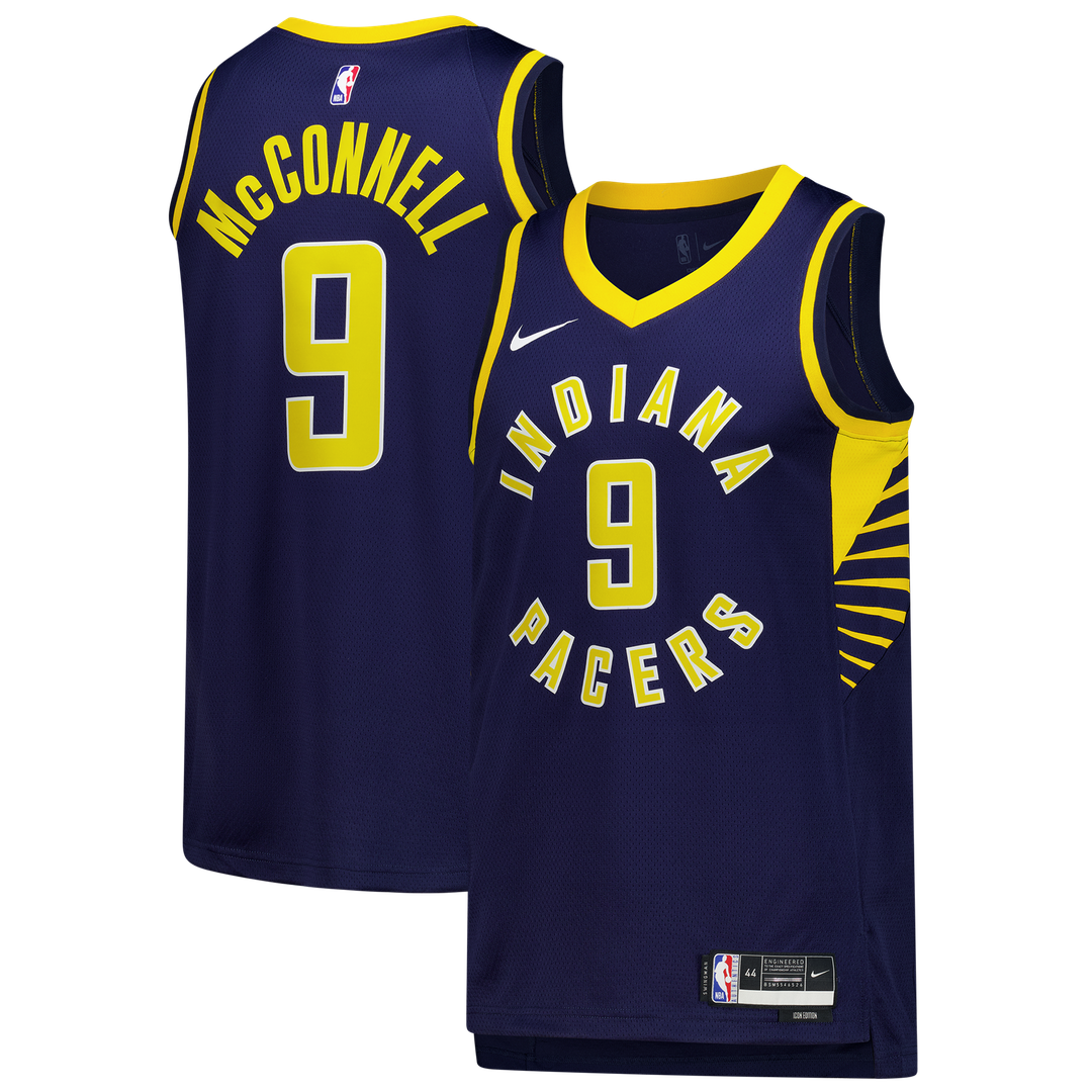 T.J. McConnell Indiana Pacers Nike Unisex Swingman Jersey - Icon Edition - Navy Official NBA Team Apparel Basketball Fan Gear