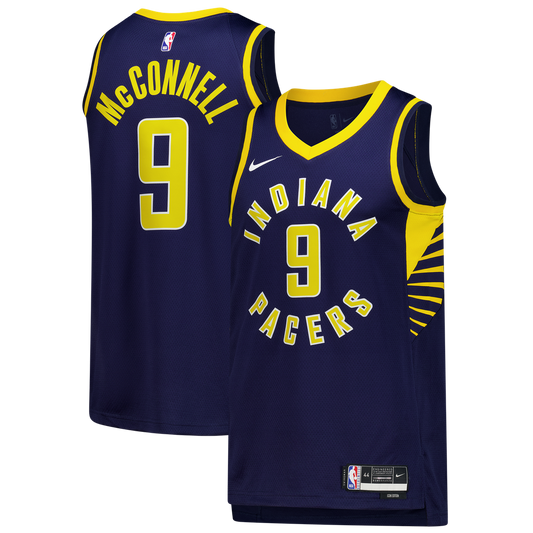 T.J. McConnell Indiana Pacers Nike Unisex Swingman Jersey - Icon Edition - Navy Official NBA Team Apparel Basketball Fan Gear