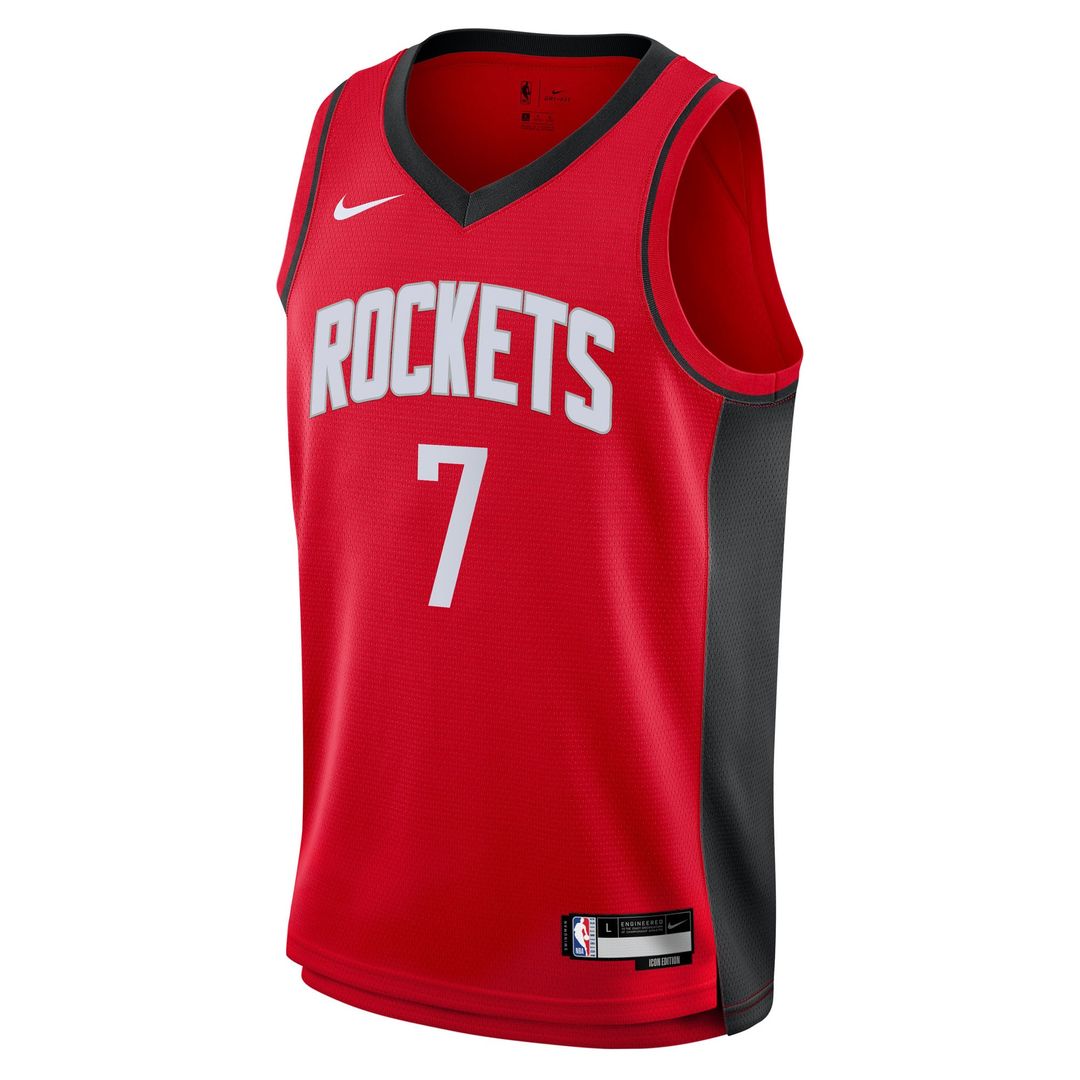 Kevin Durant Houston Rockets Nike Youth Swingman Jersey - Icon Edition - Red Official NBA Team Apparel Basketball Fan Gear