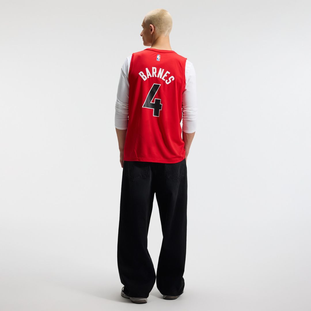Scottie Barnes Toronto Raptors Fanatics Fast Break Replica Jersey - Icon Edition - Red Official NBA Team Apparel Basketball Fan Gear