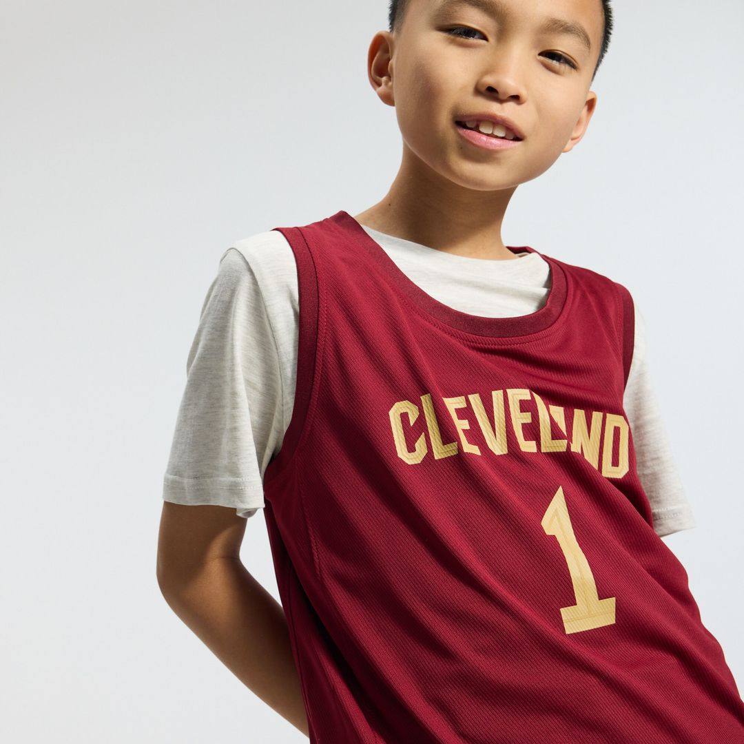 James Harden Cleveland Cavaliers Fanatics Youth Fast Break Replica Jersey - Icon Edition - Wine Official NBA Team Apparel Basketball Fan Gear