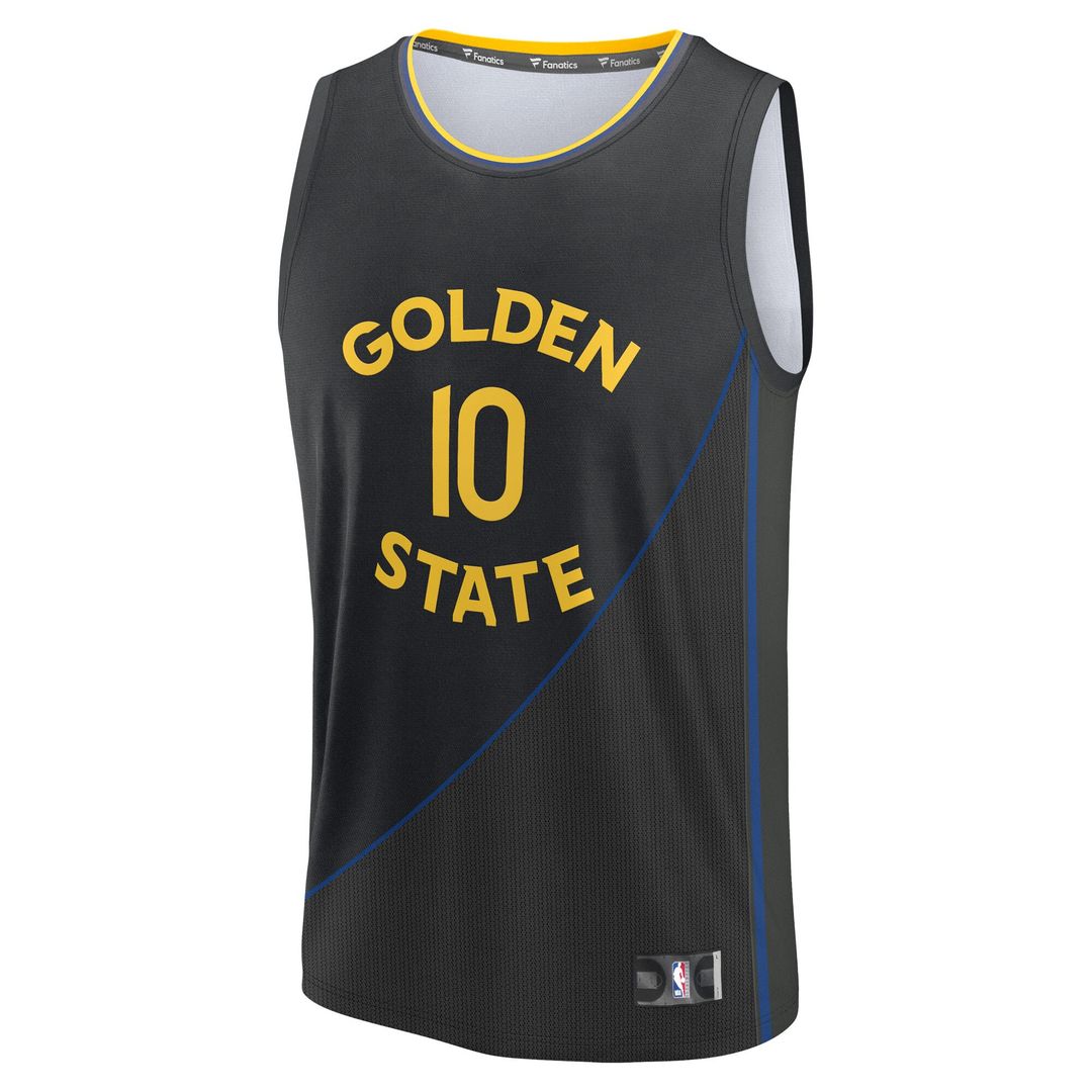 Jimmy Butler III Golden State Warriors Fanatics Fast Break Replica Player Jersey - Statement Edition - Black Official NBA Team Apparel Basketball Fan