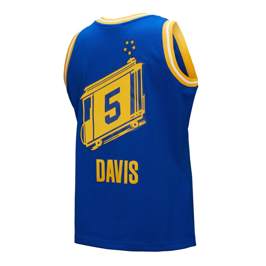 Baron Davis Golden State Warriors Mitchell & Ness Hardwood Classics 2004/05 Swingman Jersey - Royal Official NBA Team Apparel Basketball Fan Gear