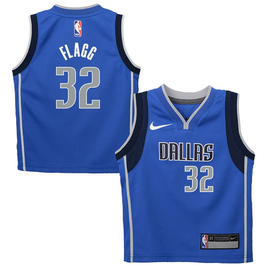 Cooper Flagg Dallas Mavericks Nike Preschool Swingman Player Jersey - Blue - Icon Edition Official NBA Team Apparel Basketball Fan Gear