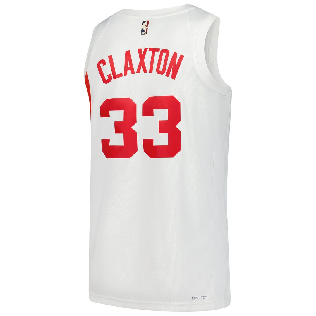 Nic Claxton Brooklyn Nets Nike Swingman Jersey - Classic Edition - White Official NBA Team Apparel Basketball Fan Gear