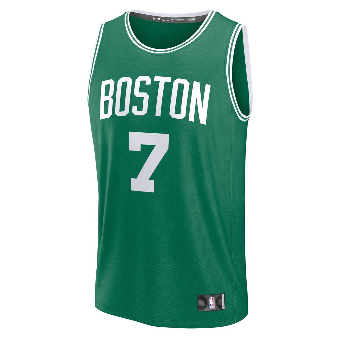 Jaylen Brown Boston Celtics Fanatics Fast Break Replica Player Jersey - Icon Edition - Kelly Green Official NBA Team Apparel Basketball Fan Gear