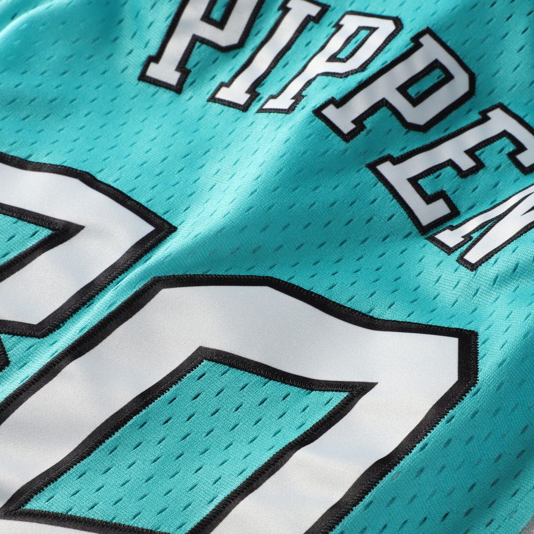 Scottie Pippen 1996 NBA All-Star Game Mitchell & Ness Youth Hardwood Classics Swingman Jersey - Teal Official NBA Team Apparel Basketball Fan Gear