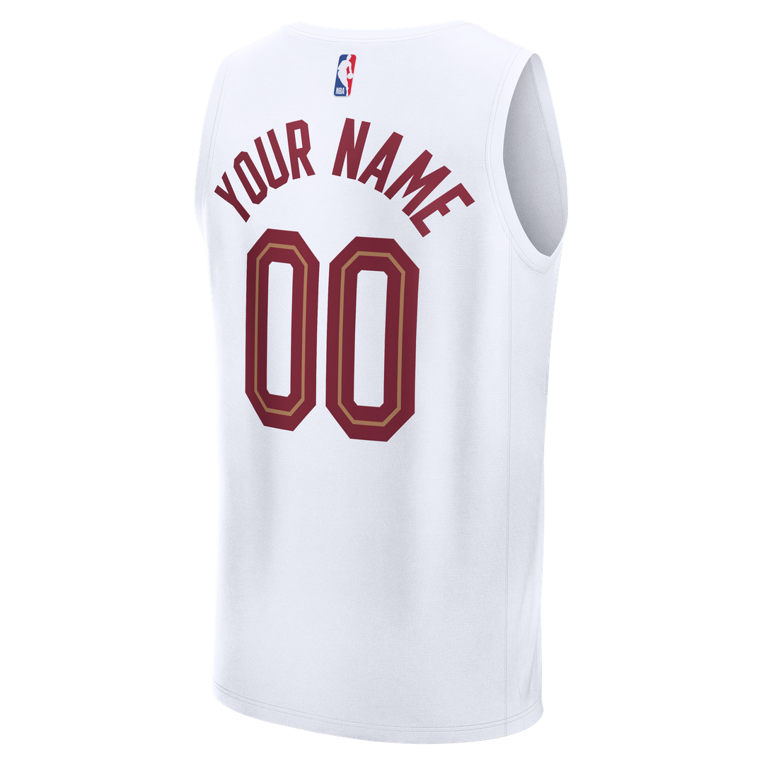 Cleveland Cavaliers Fanatics Youth Fast Break Custom Jersey - Icon Edition - Red Official NBA Team Apparel Basketball Fan Gear