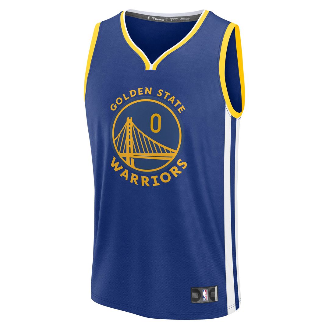 Gary Payton II Golden State Warriors Fanatics Fast Break Replica Player Jersey - Icon Edition - Royal Official NBA Team Apparel Basketball Fan Gear