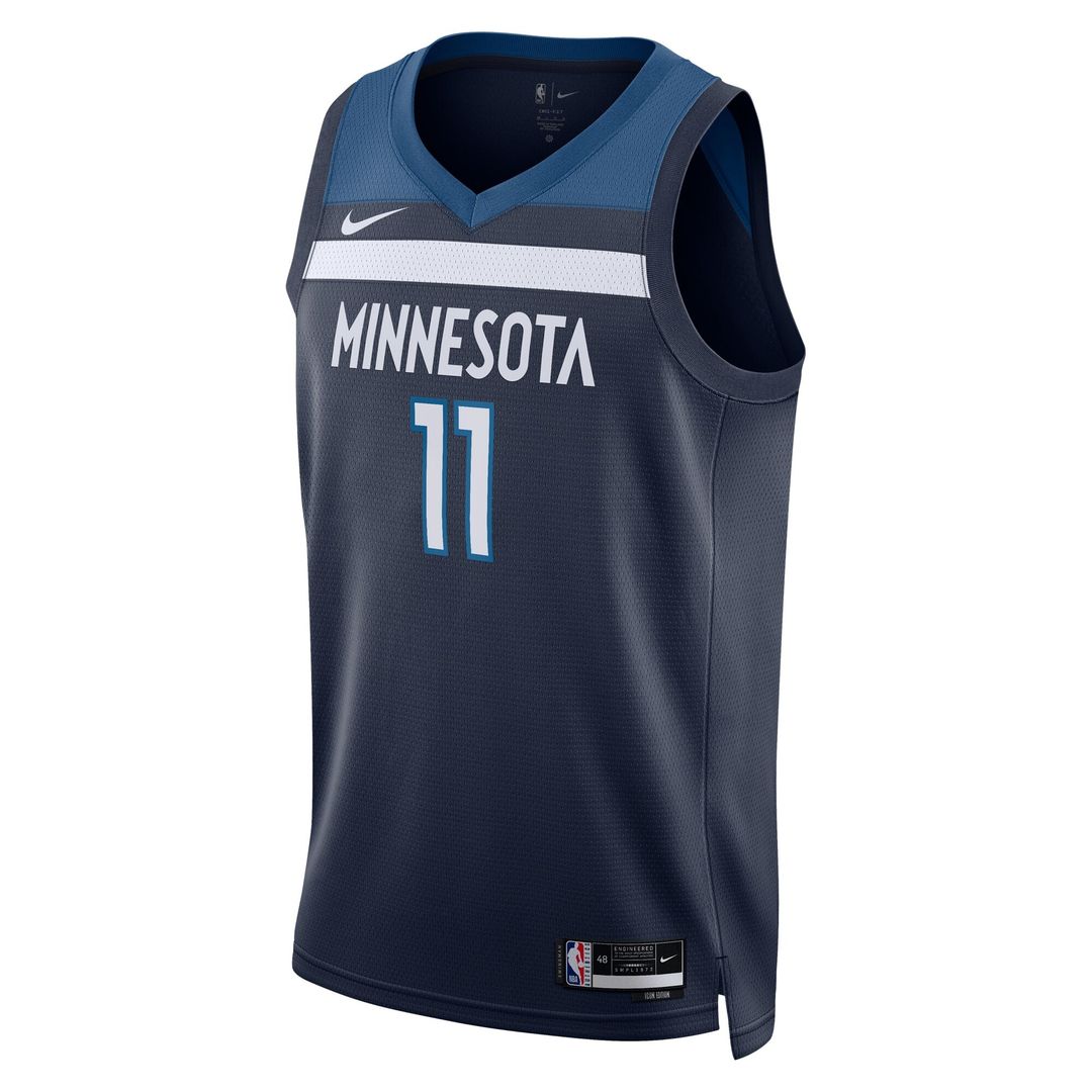 Naz Reid Minnesota Timberwolves Nike Unisex Swingman Jersey - Icon Edition - Navy Official NBA Team Apparel Basketball Fan Gear