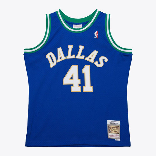 Dirk Nowitzki Dallas Mavericks 1998 Swingman Jersey - Royal Official NBA Team Apparel Basketball Fan Gear
