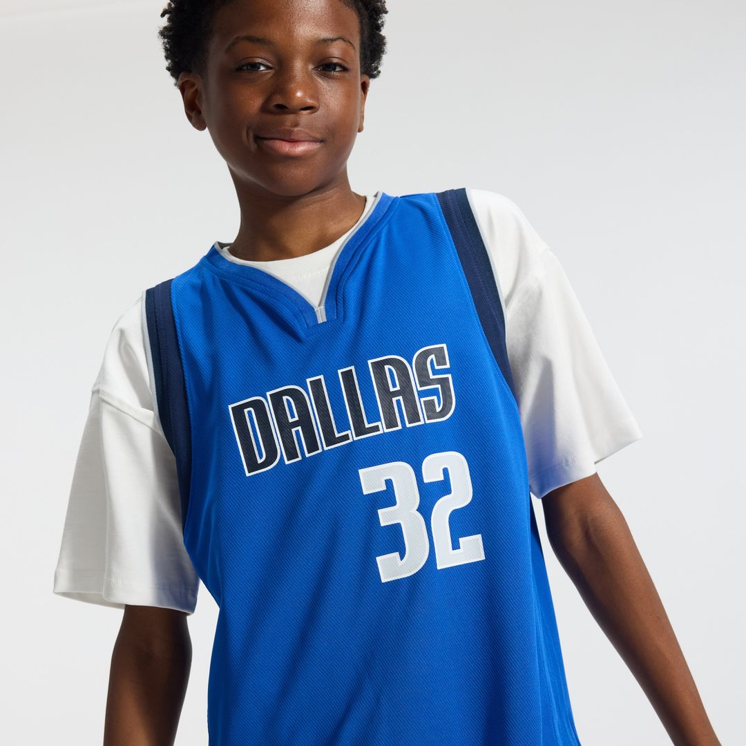Cooper Flagg Dallas Mavericks Fanatics Youth 2025 NBA Draft First Round Pick Fast Break Replica Jersey - Icon Edition - Blue Official NBA Team Apparel