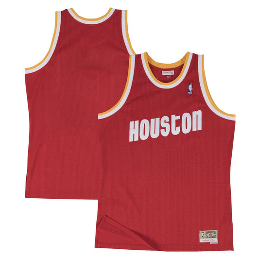 Houston Rockets Mitchell & Ness 1996-97 Hardwood Classics Swingman Jersey - Red Official NBA Team Apparel Basketball Fan Gear