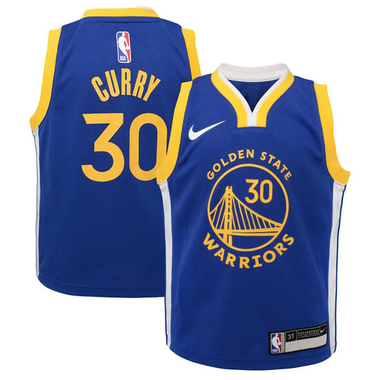 Stephen Curry Golden State Warriors Nike Toddler Swingman Player Jersey - Icon Edition - Royal Official NBA Team Apparel Basketball Fan Gear